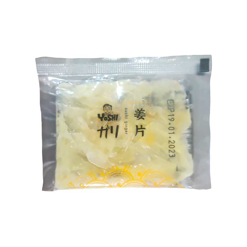 ZENZERO SUSHI D'ASPORTO 10GX100X10PZ打包姜片